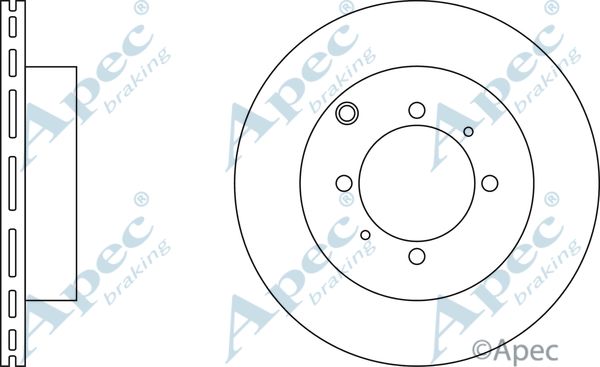 APEC BRAKING Тормозной диск DSK2131